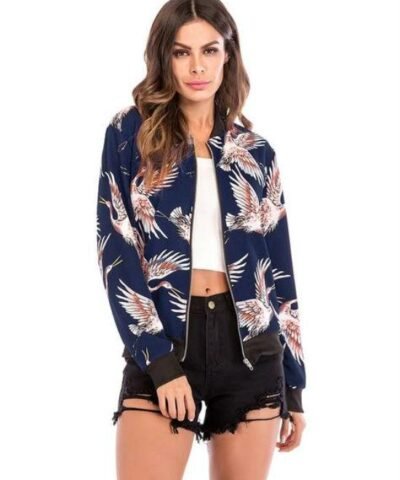Women's Billie Crane Print Jacket