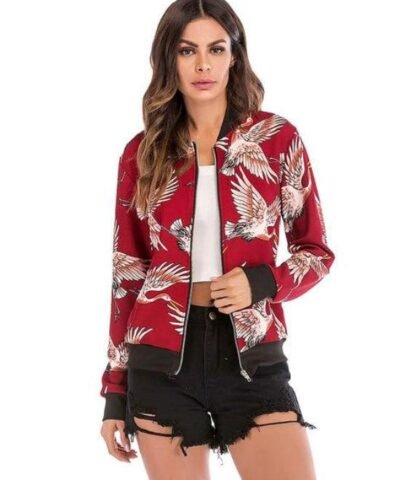 Women's Billie Crane Print Jacket