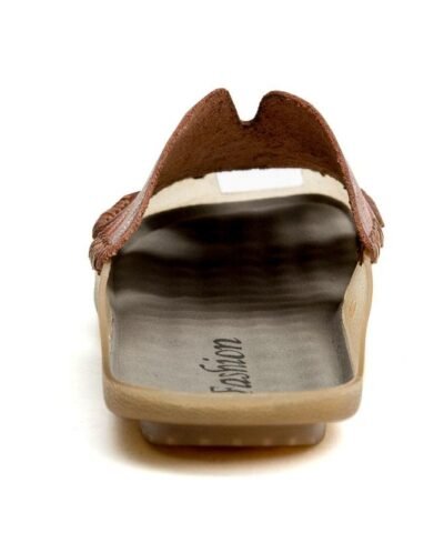 Vancat Men's Genuine Leather Summer Non-Slip Sandals