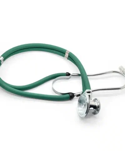 Professional medical high quality portable double head stethoscope doctor health supplies function colorful free shipping