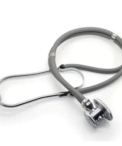 Professional medical high quality portable double head stethoscope doctor health supplies function colorful free shipping