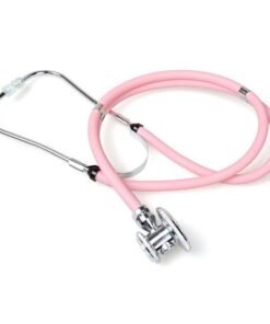 Professional medical high quality portable double head stethoscope doctor health supplies function colorful free shipping