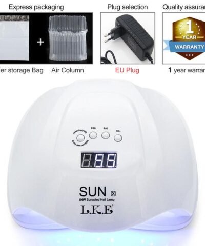 L.K.E LED Display True Glow Portable Nail Dryer
