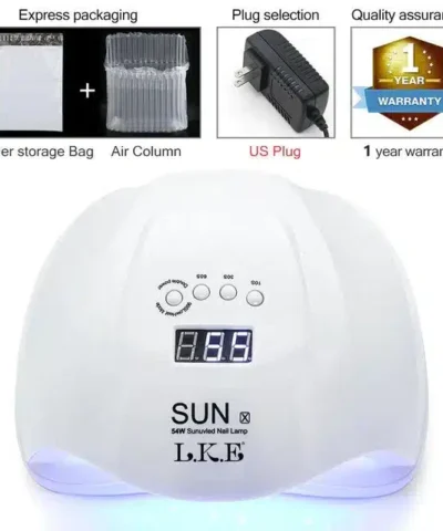 L.K.E LED Display True Glow Portable Nail Dryer