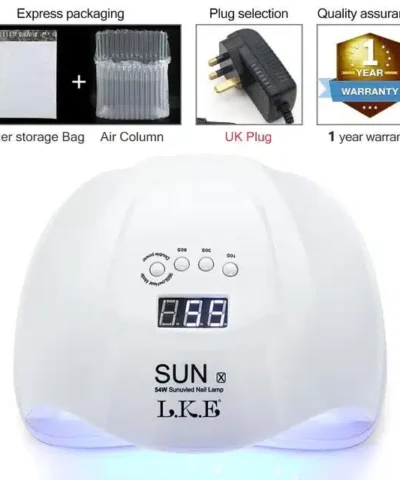 L.K.E LED Display True Glow Portable Nail Dryer