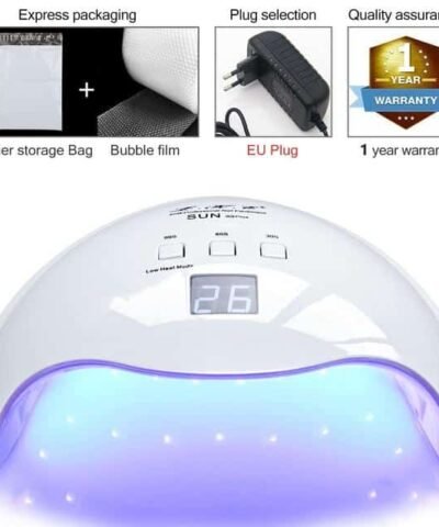 L.K.E LED Display True Glow Portable Nail Dryer