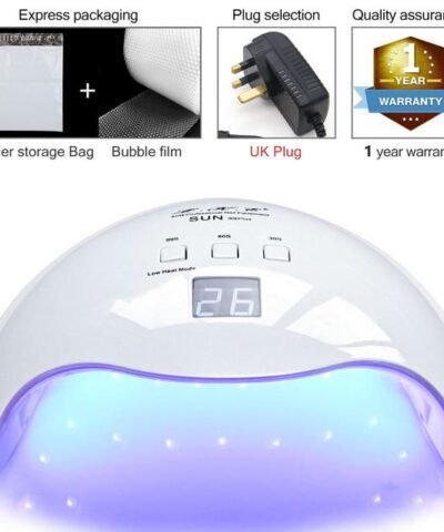 L.K.E LED Display True Glow Portable Nail Dryer