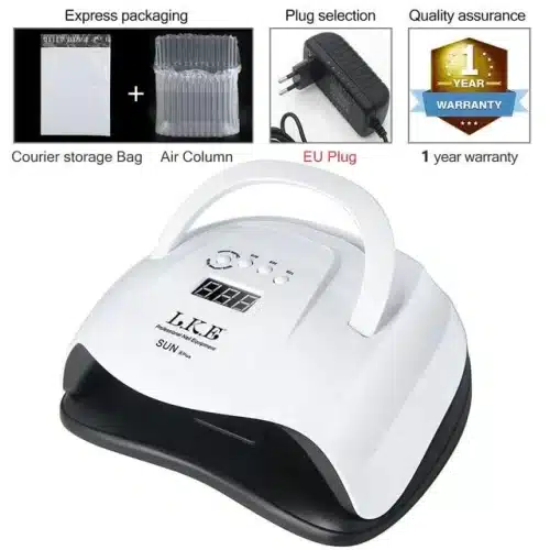 L.K.E LED Display True Glow Portable Nail Dryer