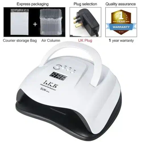 L.K.E LED Display True Glow Portable Nail Dryer