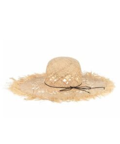 Women's Wide Brim Straw Hollow Out Beach Sunhat