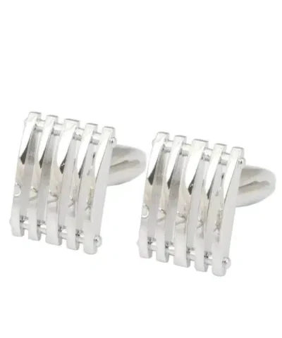 Men's Silver Cufflinks