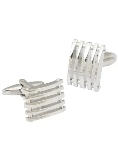 Men's Silver Cufflinks