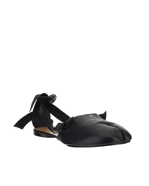 Maison Margiela Tabi Ballerina Shoes, Black