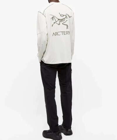 Arc’teryx System A / Copal Long Sleeve Bird Tee Chalk