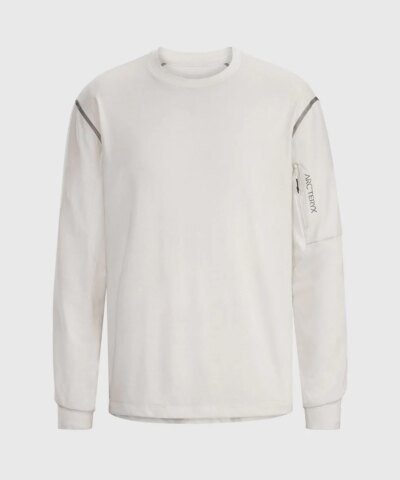 Arc’teryx System A / Copal Long Sleeve Bird Tee Chalk