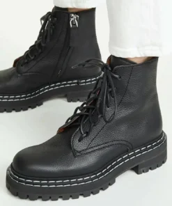 Proenza Schouler Stitch Lace Up Boots