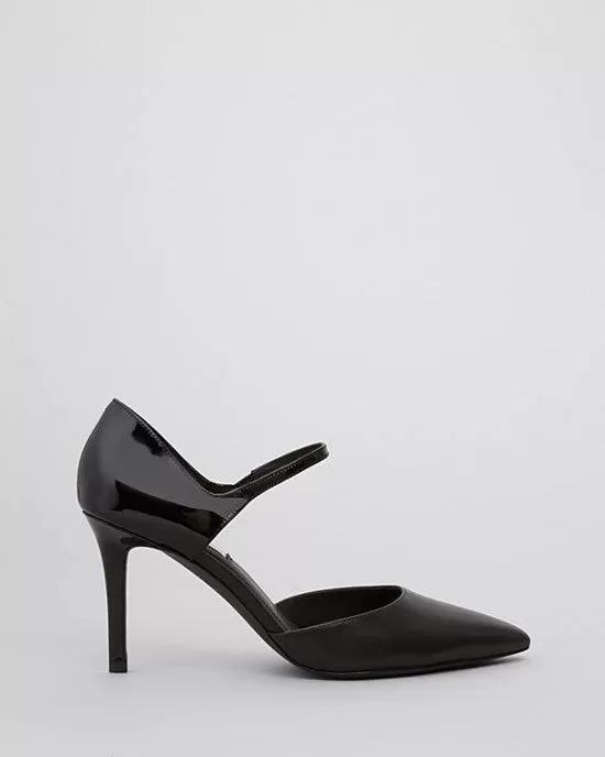 Lauren Ralph Lauren Pointed Toe Mary Jane Pumps - Exclusive Kenzie High Heel-LAUREN RALPH LAUREN-Fashionbarn shop