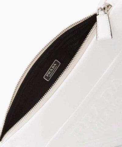 Prada Leather Prada Triangle Shoulder Bag