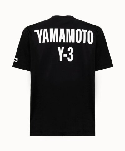 Y - 3 Yohji Yamamoto Logo Print T- Shirt