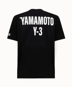 Y - 3 Yohji Yamamoto Logo Print T- Shirt