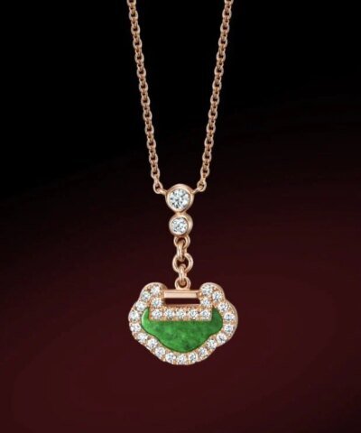 Qeelin Yu Yi Petite Jade Necklace