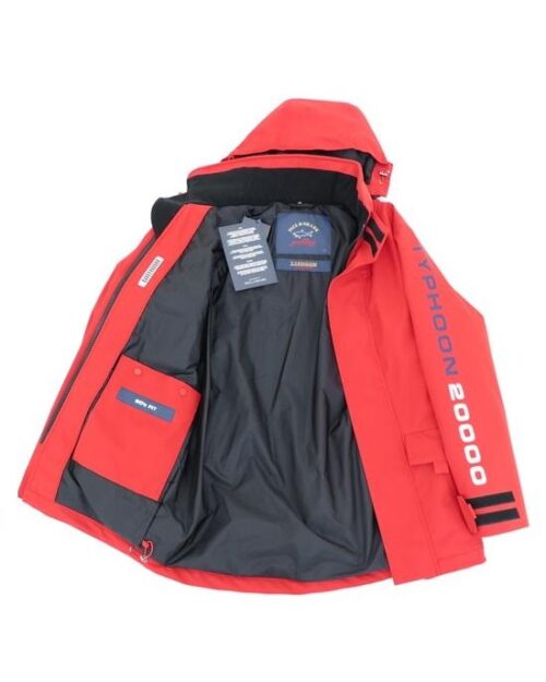 Paul & Shark Typhoon 20000 Jacket In Red