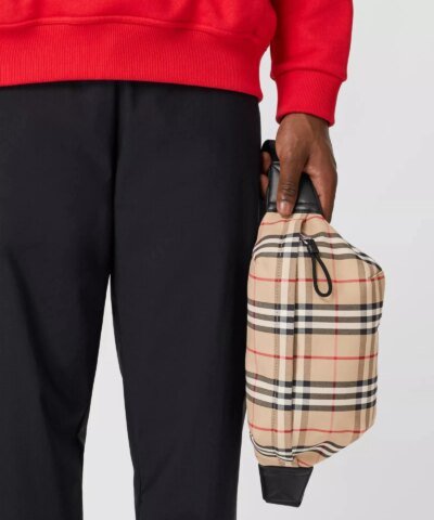 Burberry Medium Vintage Check Bonded Cotton Bum Bag