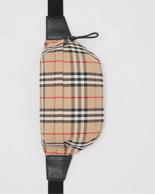 Burberry Medium Vintage Check Bonded Cotton Bum Bag
