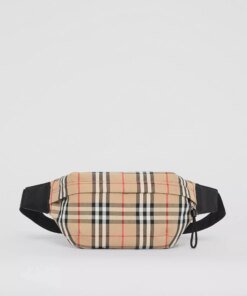 Burberry Medium Vintage Check Bonded Cotton Bum Bag