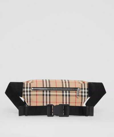 Burberry Medium Vintage Check Bonded Cotton Bum Bag
