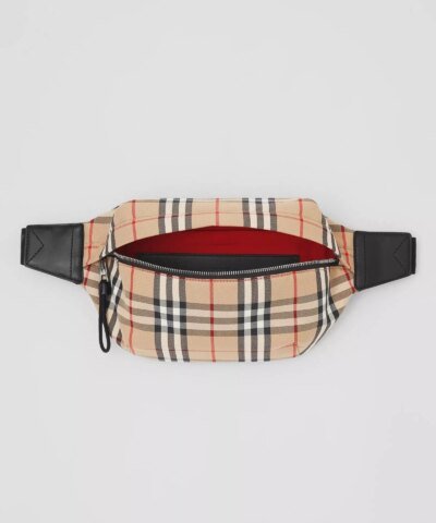 Burberry Medium Vintage Check Bonded Cotton Bum Bag