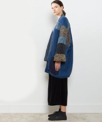 Kapital Hand Knit Tsugihagi Kesa Cardigan