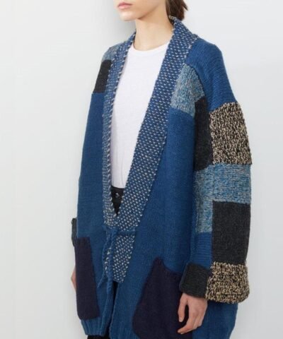 Kapital Hand Knit Tsugihagi Kesa Cardigan