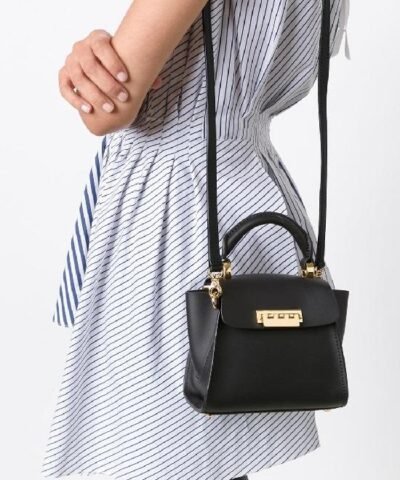 ZAC POSEN Eartha Iconic Mini Top Handle Satchels, Navy