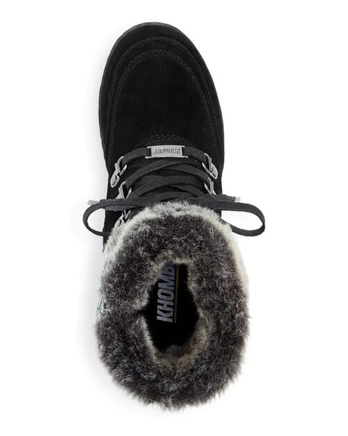 Khombu Women's Farros Waterproof Cold-Weather Wedge Booties