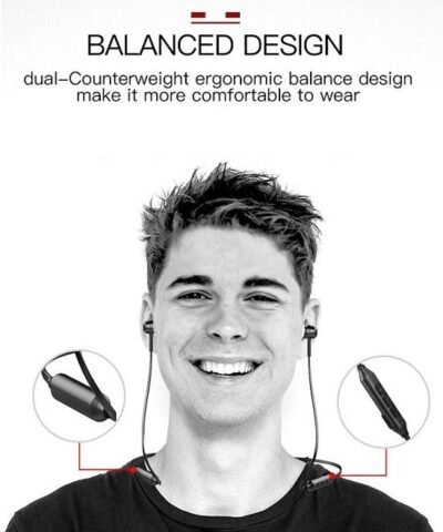 Baseus S06 Neckband Bluetooth Earphone Wireless headphone For Xiaomi iPhone earb