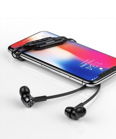Baseus S06 Neckband Bluetooth Earphone Wireless headphone For Xiaomi iPhone earb