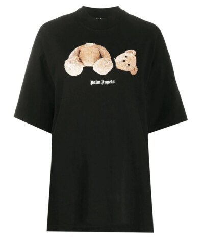Palm Angels Bear print oversized T-shirt