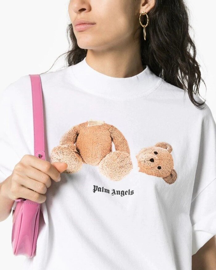 Palm Angels Bear print oversized T-shirt