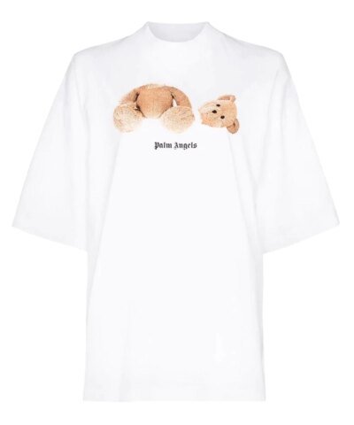 Palm Angels Bear print oversized T-shirt