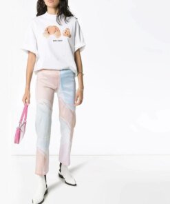 Palm Angels Bear print oversized T-shirt