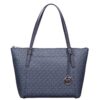 Michael Kors Voyager Large East West Top Leather Zip Tote