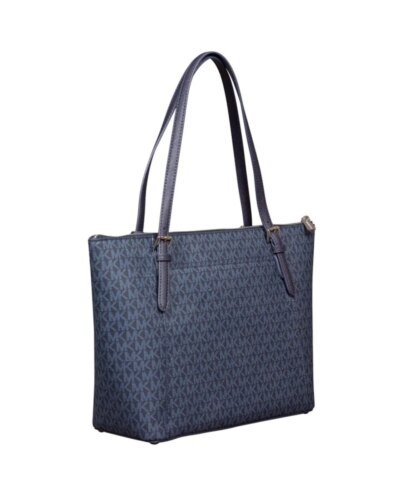 Michael Kors Voyager Large East West Top Leather Zip Tote