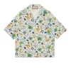 Gucci Retro Flower Print Viscose Shirt