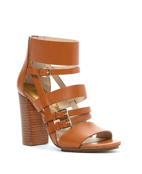 Michael Michael Kors Winston Sandal Open Toe Leather Sandals