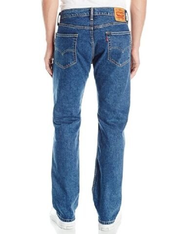 Levis 505 Regular Fit Jeans, Stonewash Stretch
