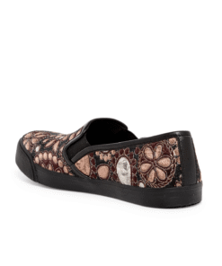 Women's Pink Piper Fabric Jacquard Sneaker