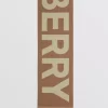Burberry Men's Logo Wool Jacquard Scarf