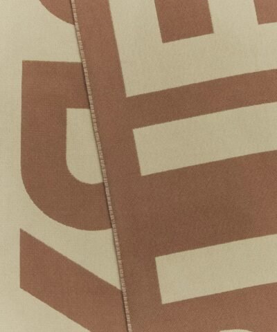 Burberry Men's Logo Wool Jacquard Scarf