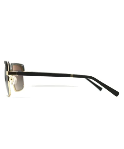 Gold and Wood Aston Wood/Metal Sunglasses